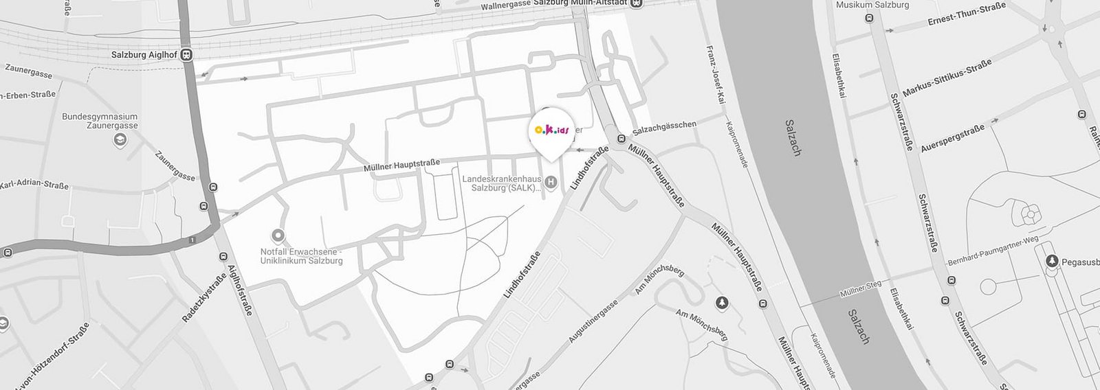 Lageplan Salzburg