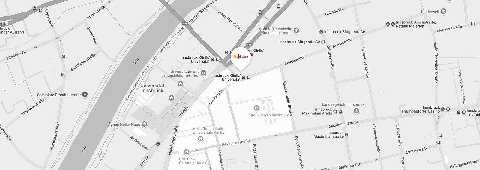 Lageplan Innsbruck